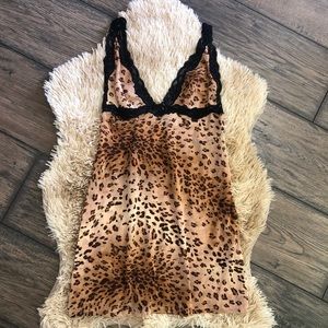 Victoria’s Secret Leopard Print Slip